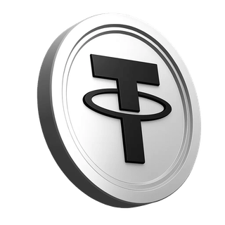 Moneda Tether USDT mostrada dentro de la sección de confianza de la comunidad de trading
